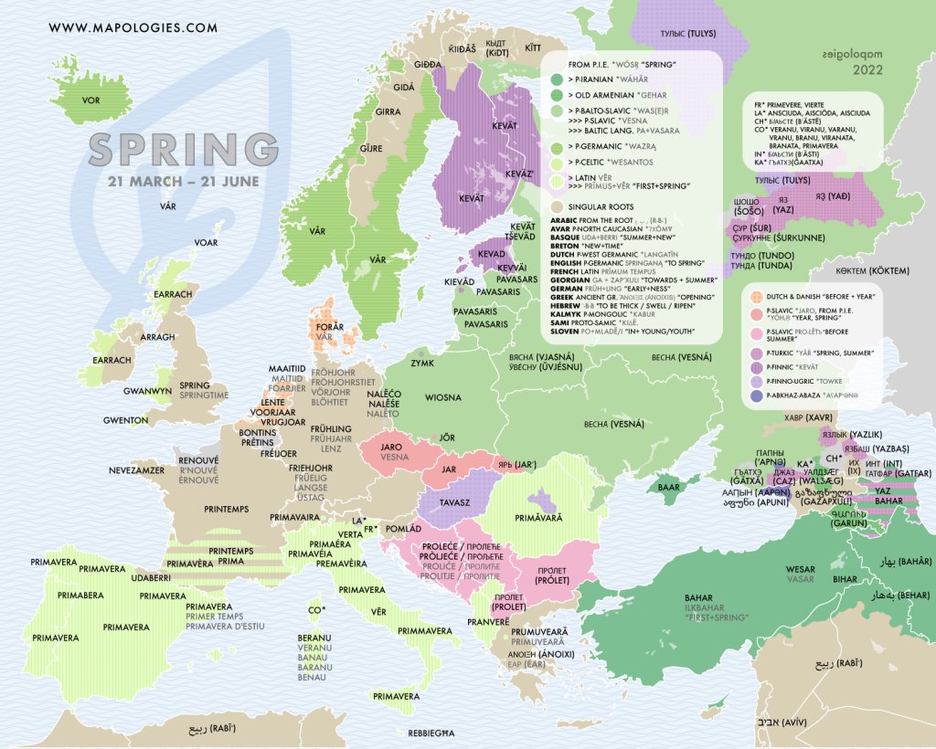 Mapologies_com's tweet photo. The #MarchEquinox is an astronomical event that occurs around March 20th or 21st, marking the start of #spring in the Northern Hemisphere, autumn in the Southern Hemisphere. It's when day and night are approximately equal in length globally.
https://t.co/TjAaFnRVbH
#etymologymap https://t.co/fcRQJgfQcJ