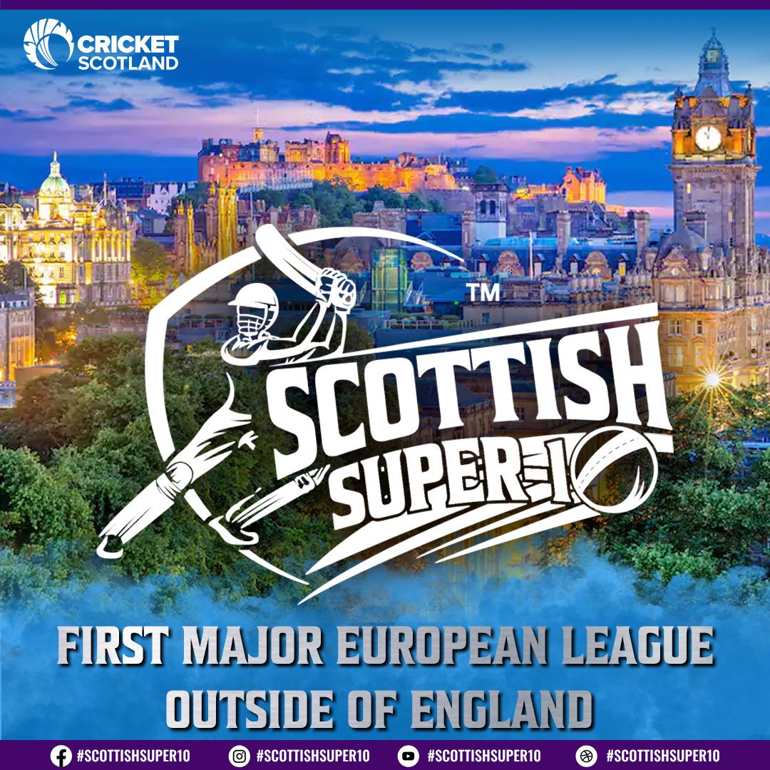 Let’s go, Europe! 🌟 We are coming! 🏏 #ScottishSuper10Cricket #followscotland #SS10 #Super10Cricket #Super10Madness #LoveScotland #VisitScotland #ThisisScotland #VisitAberdeen #aberdeenscotland #super10intheDeen #t10 #cricket #CricketTwitter