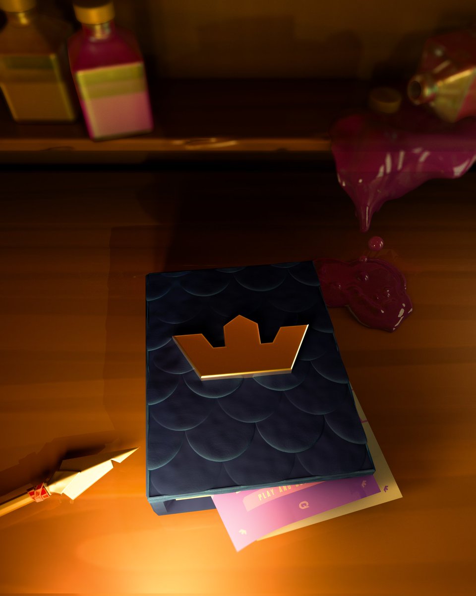 The 👑 King is looking at a mysterious 
book that appeared on his desk...

I wonder what's written there 👀

ˢʰᵒᵘˡᵈ ʷᵉ ˡᵒᵒᵏ 🤔