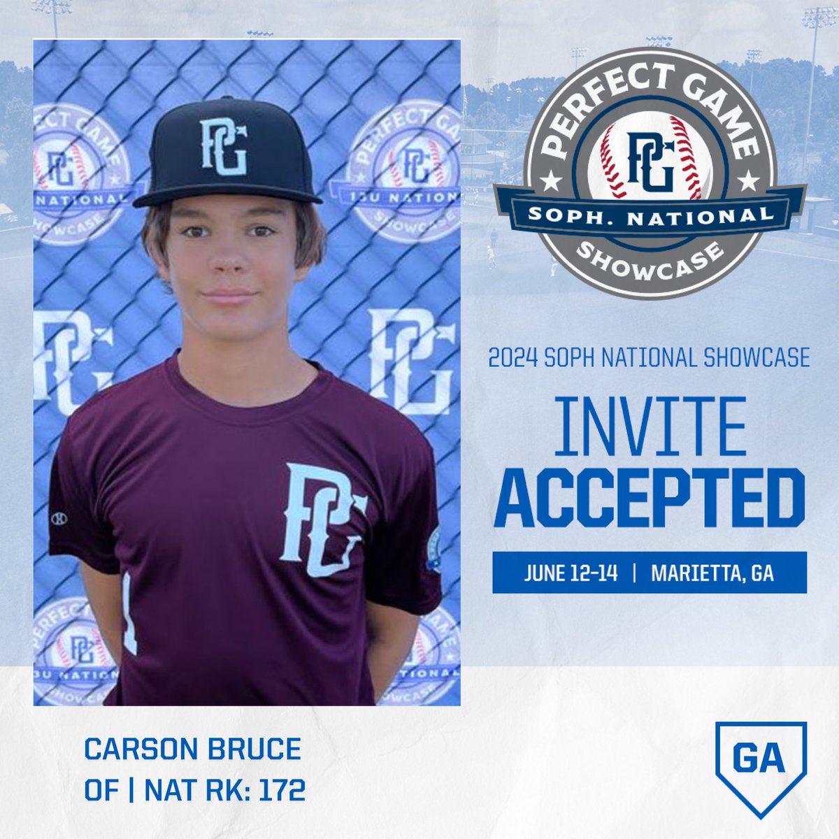 SOPHOMORE NATIONAL INVITE ACCEPTED 🔒

@carsonbruce22 X #PGSophNational