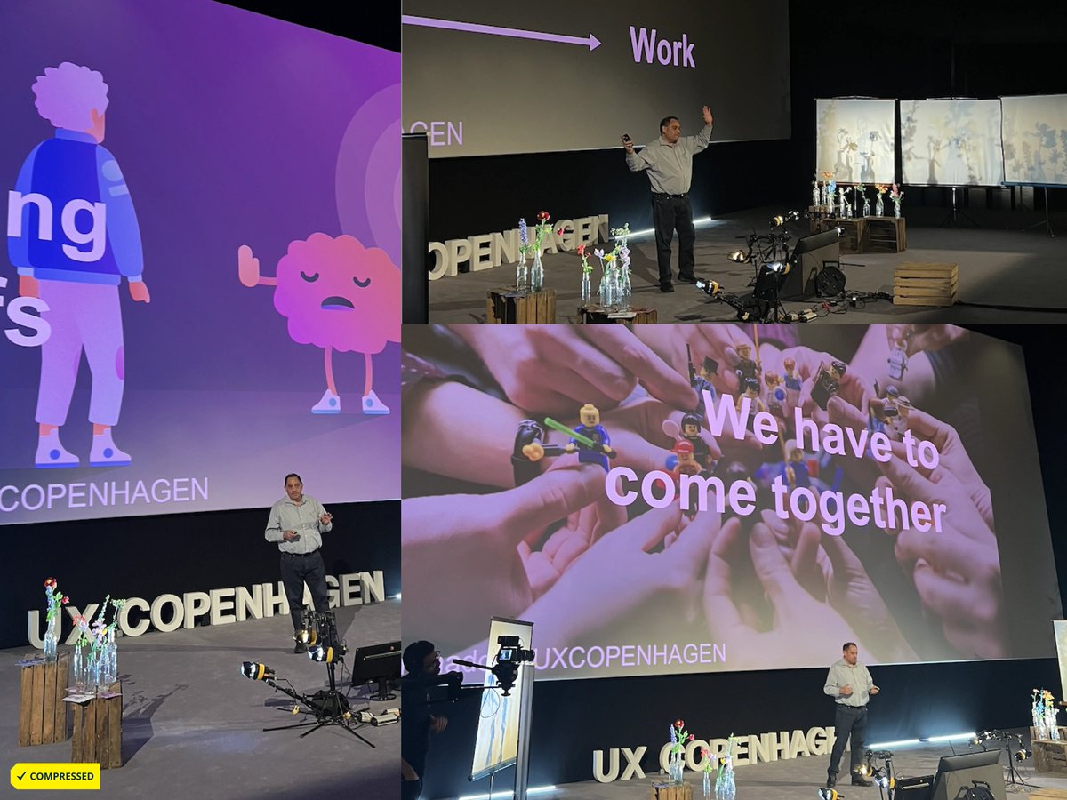 Closing speaker <a href="/jcoronado1/">Jose Coronado</a> shared insights from his leadership journey, highlighting the importance of compassionate and inclusive leadership. Jose concluded his talk with a slide 'We have to come together' beautifully wrapping up our last two days of talks. THANK YOU!👏