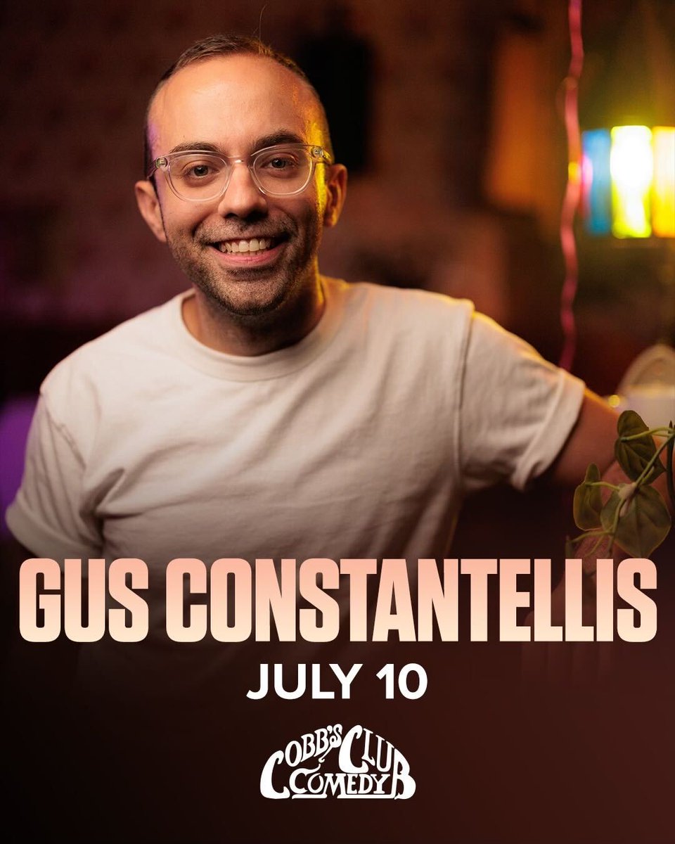 Cobb's Comedy Club (@cobbscomedyclub) on Twitter photo Start planning for a summer of fun & secure tickets to the new shows we put on sale โ๏ธ
<a href="/KvonComedy/">Kvon-Standup Comedy</a> โ June 9
Kevin James Thornton โ June 14
<a href="/stuffislandcast/">Stuff Island</a> โ June 16
Gus Constantellis โ July 10
Reserve your seats at cobbscomedy.com ๐๏ธ Start planning for a summer of fun & secure tickets to the new shows we put on sale โ๏ธ
<a href="/KvonComedy/">Kvon-Standup Comedy</a> โ June 9
Kevin James Thornton โ June 14
<a href="/stuffislandcast/">Stuff Island</a> โ June 16
Gus Constantellis โ July 10
Reserve your seats at cobbscomedy.com ๐๏ธ