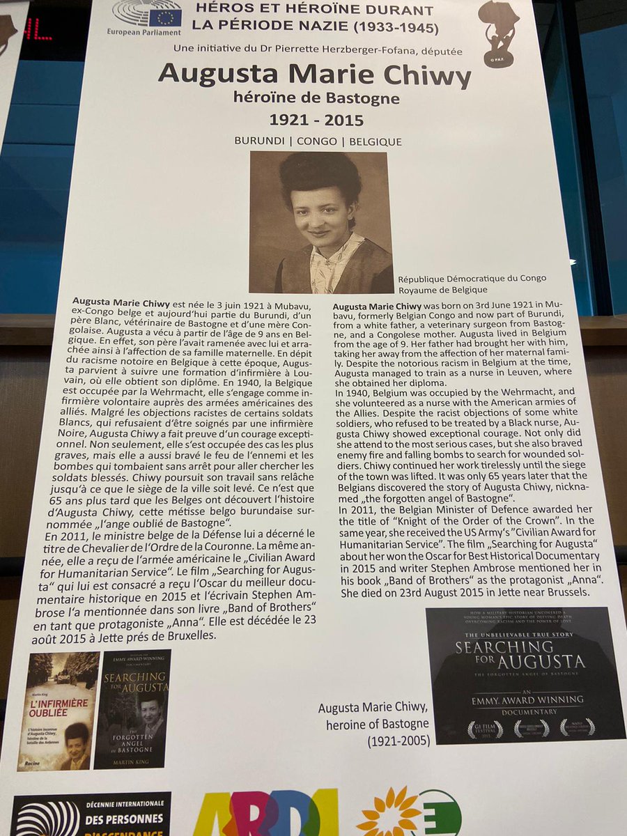 StephNgalula's tweet photo. Les "omissions" historiques servent à écrire des narratifs fallacieux et permettent l'amnésie sélective. Merci à @MEP_PHF 👏pour ses nombreuses initiatives de réhabilitation et de faire entrer les histoires de sacrifices et de résistances des héro.ïne.s Noir.e.s durant l'ère nazi https://t.co/4a7ZsRtUHL
