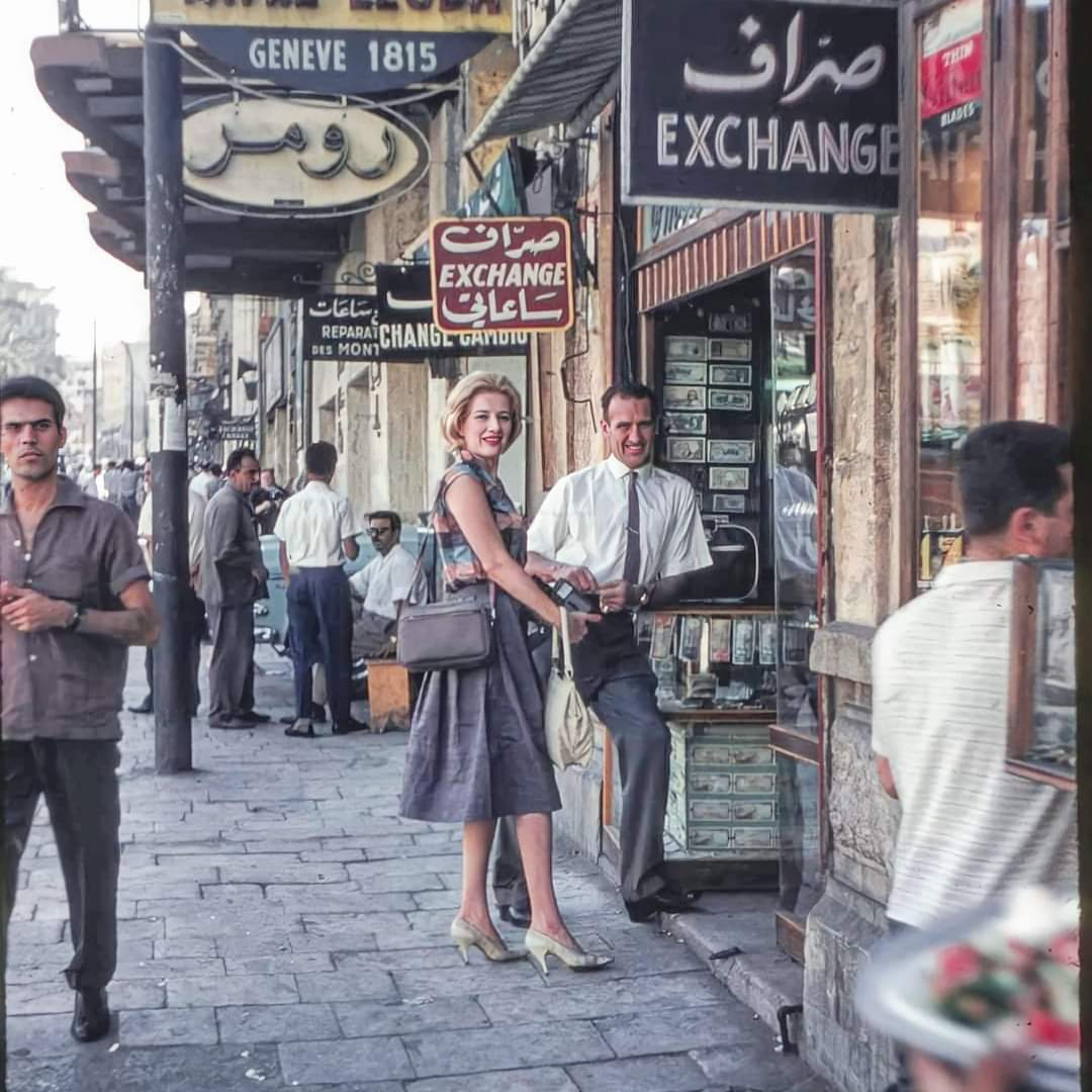 Burj Square [1961] #Beirut ساحة البرج [١٩٦١] #بيروت #ساحة_الشهداء #بيروت_البلد #1960s