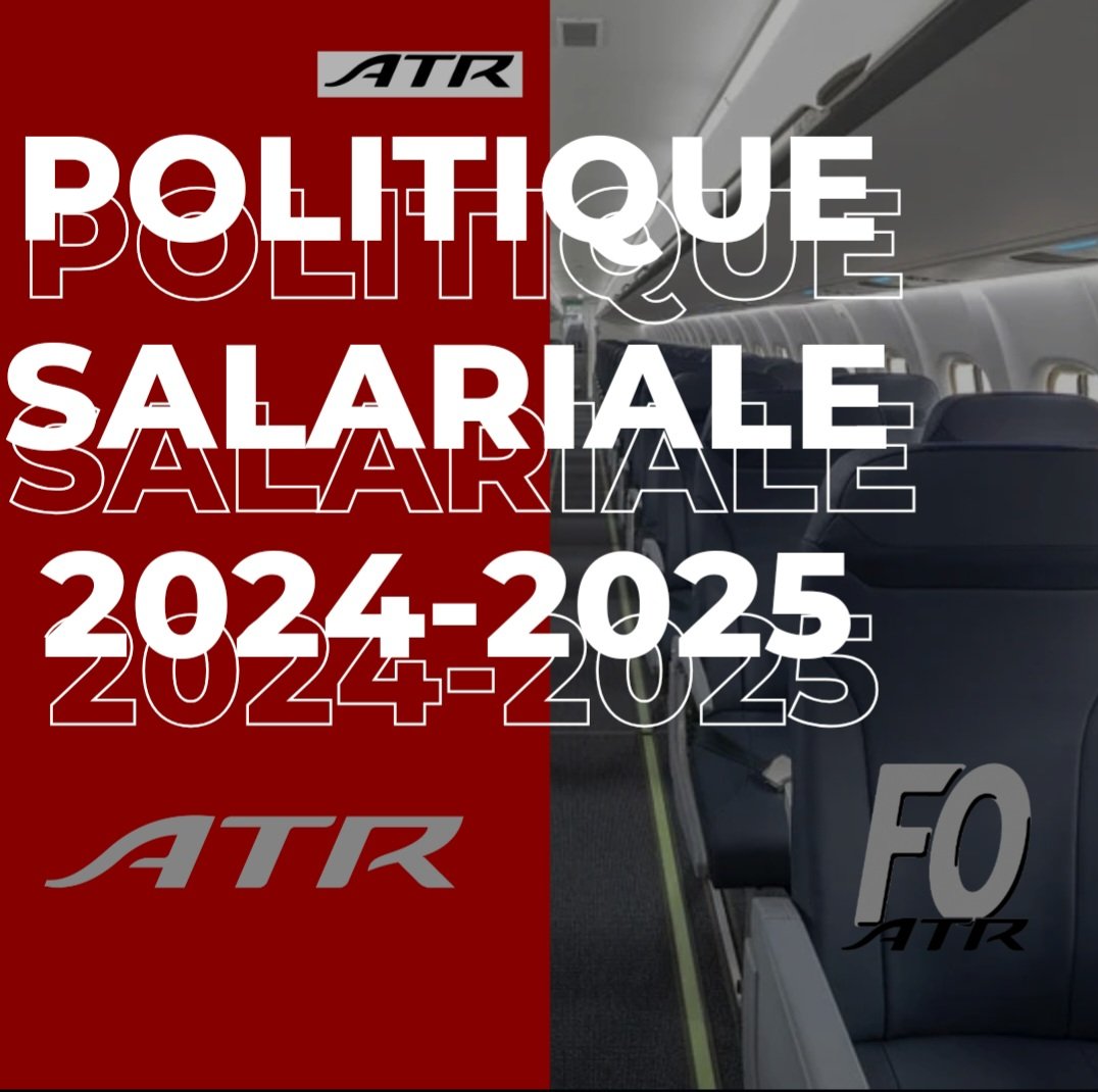 #FO #NAO Les négociations pour la politique salariale <a href="/ATRaircraft/">ATR</a> débutent dans 1 semaine. 
La direction d'ATR s'est félicitée ds la presse nationale &amp; internationale des bons résultats. Cette négociation doit refléter l'engagement et la reconnaissance au travers des salaires !