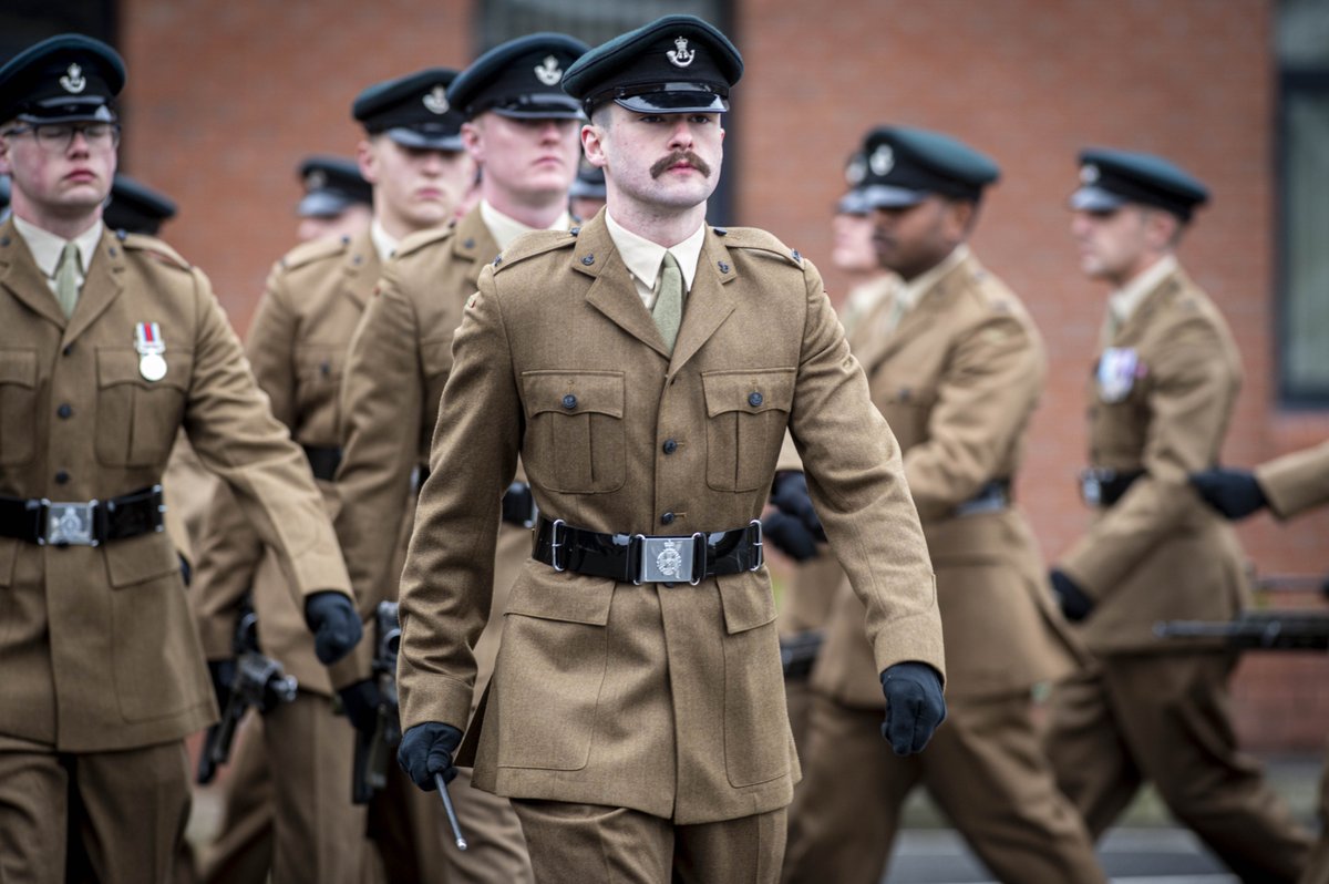 The Queen attended a parade from 2nd Battalion, The Rifles in Lisburn today to mark soldiers completing their junior leadership selection course. Her Majesty is Colonel-in-Chief of The Rifles, the British Army's largest infantry regiment.