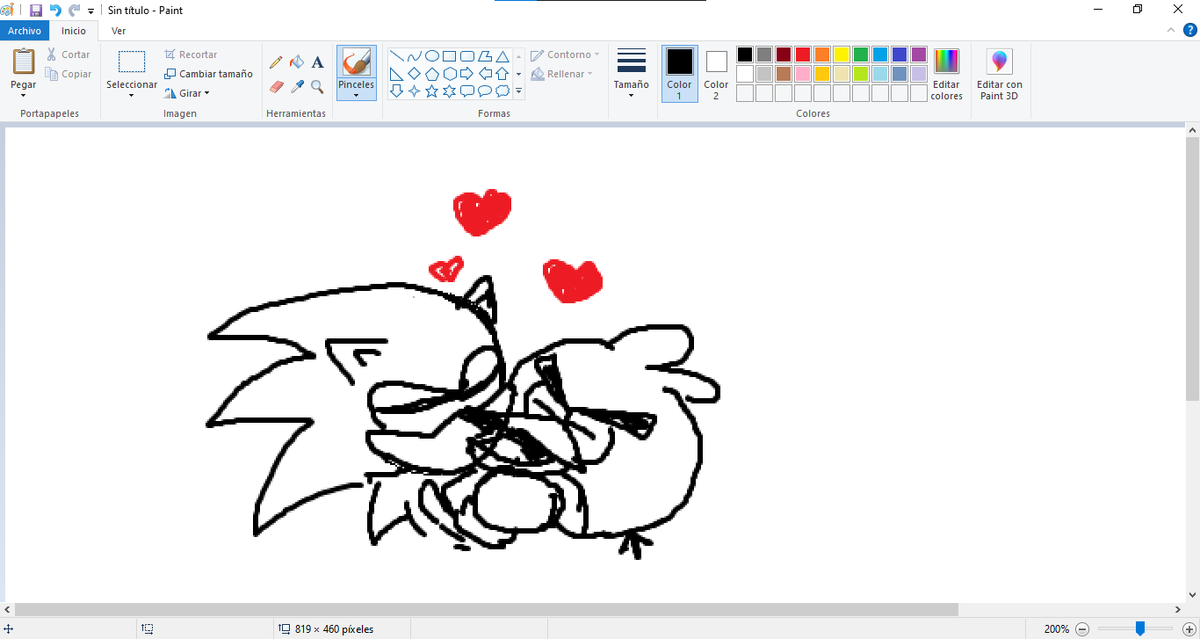 EN0xs's tweet photo. Miren mi dibujito espero les guste 🤗 #SonicandAngryBirds https://t.co/hZbIyV3mev
