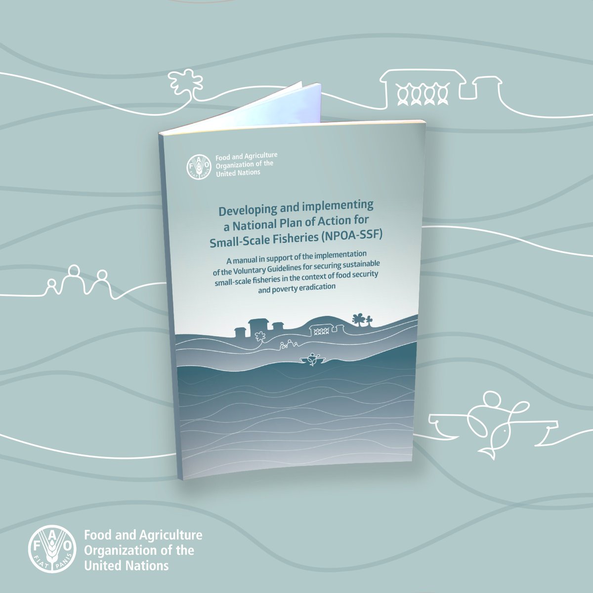 This @FAOFish manual guides countries in translating the #SSFGuidelines principles into National Plans of Action for #SmallScaleFisheries, empowering voices & fostering sustainability. Are you a professional in the sector ❓ This is for you!👉 bit.ly/3TrlMxw