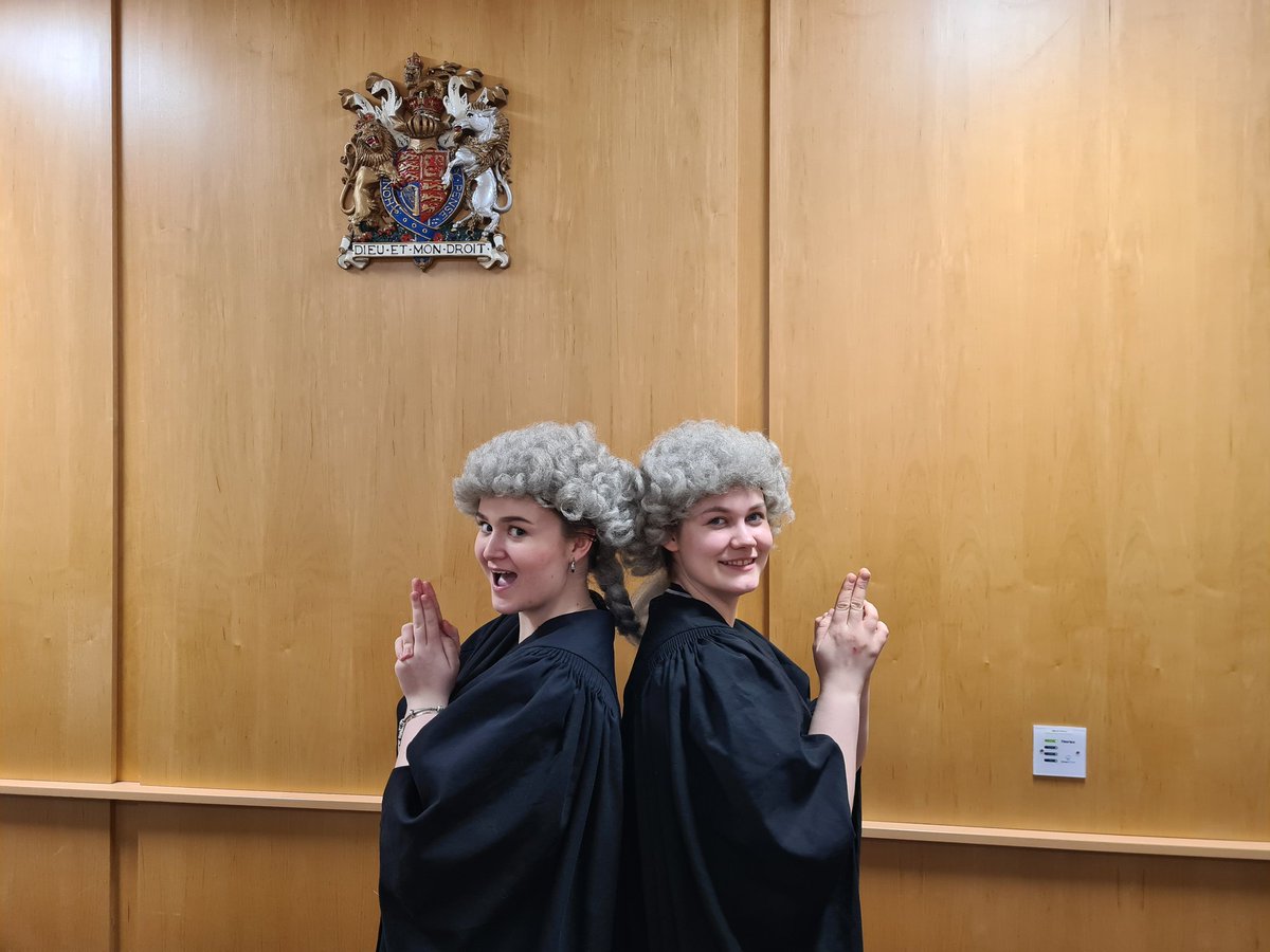 Lovely afternoon practising courtroom skills with our second year Forensic Science students. Our students are far more accomplished in public speaking than I was at their age.