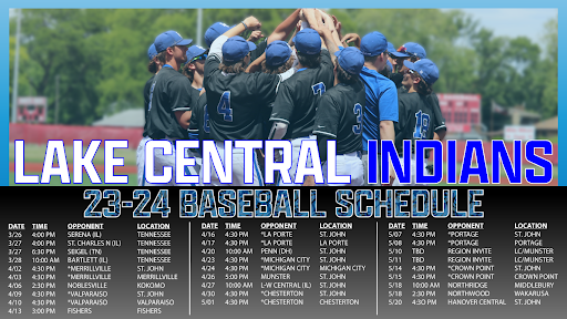 2024 Varsity Schedule