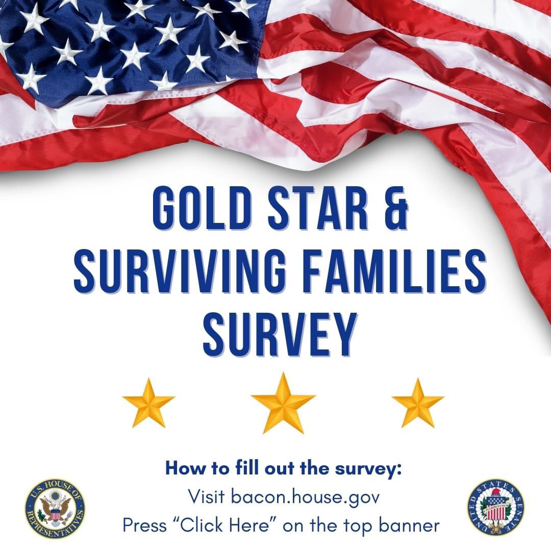 Gold Star and Surviving Families, please fill out this survey and help us understand how we can better serve you and future surviving families. forms.office.com/g/bCw9qVDnXe