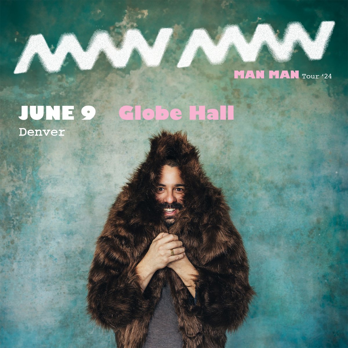 ⏳PRESALE TIME⏳ American experimental rock band @manmanbandband heads to Globe on June 9th! 🤘👨Use presale code: MMDENVER24 to get your tickets NOW⬇️ tinyurl.com/manmandenver