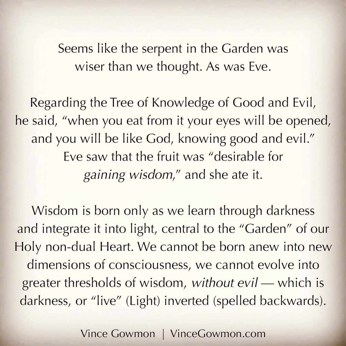Vince Gowmon ~ Human, Healer, Spiritual Teacher (@vincegowmon) on Twitter photo 