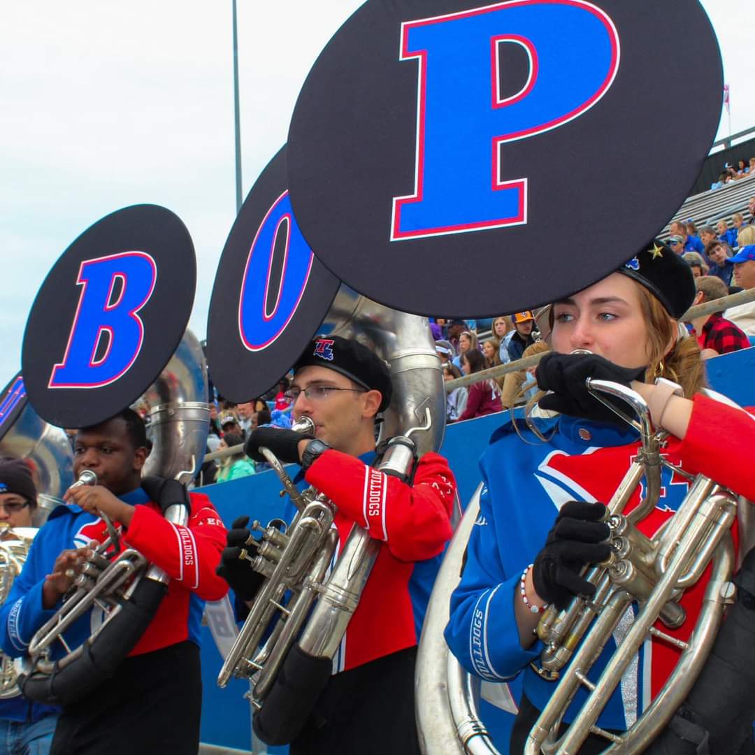 LATechBands's tweet image. Band of
P-ositive
R-espectful
I-ntegrity 
D-edicated
E-xcellence

 #featuretwirler #colorguard #BandOfPride #louisianatechuniversity #louisianatechbulldogs #latechbands