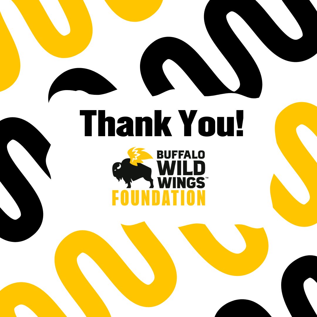 Thank you, Buffalo Wild Wings Foundation for helping us fuel the champions of the next generation! Because of partners like you, we’re able to make a positive impact on our Florida patients and encourage kids to thrive & compete. #BWWFoundation #BWW #ThankfulThursday #shoutout