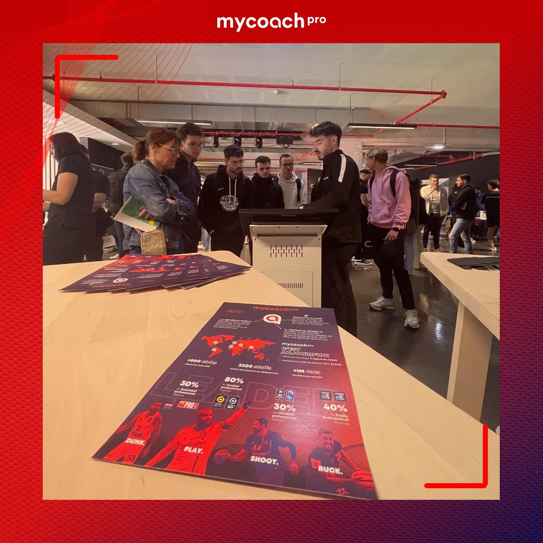 💪 Nous sommes fiers d’avoir participé au Colloque des PFP:

📈 Des liens terrain/technologie 
🌐 Positionnement de notre plateforme AMS
👨‍💻 Échanges avec les staffs de la préparation physique
👨🏻‍💼Intervention pour présenter MyCoach Pro et discuter de son avenir

#colloque#ams#salon