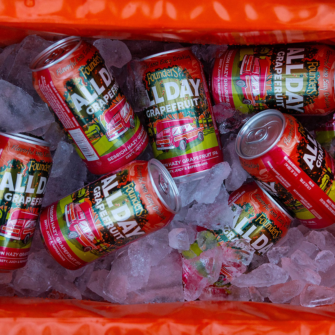 Orange is the new green. All Day Grapefruit is here and it's more juicy then you can even imagine! Visit the link to pick up a 6-Pack or find it in the All Day Variety 12-Pack near you! bit.ly/FindFBC