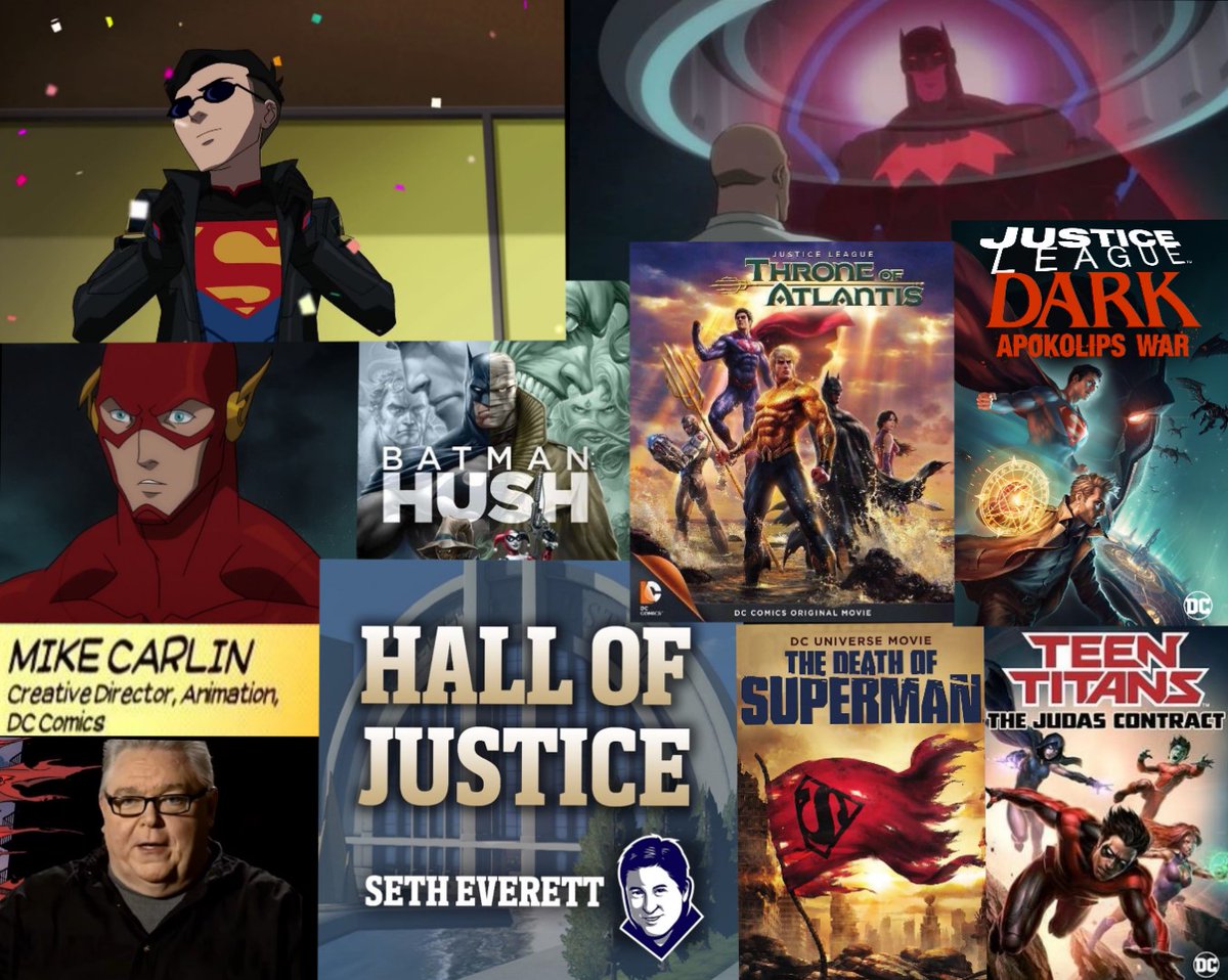 Meanwhile... at the Hall of Justice... Longtime DC exec Mike Carlin makes his 3rd appearance, talking about the amazing DC animated films he worked on. Spotify: open.spotify.com/episode/1CyEXH… Apple: podcasts.apple.com/no/podcast/374… #podcast #superhero #DCA #dccomics