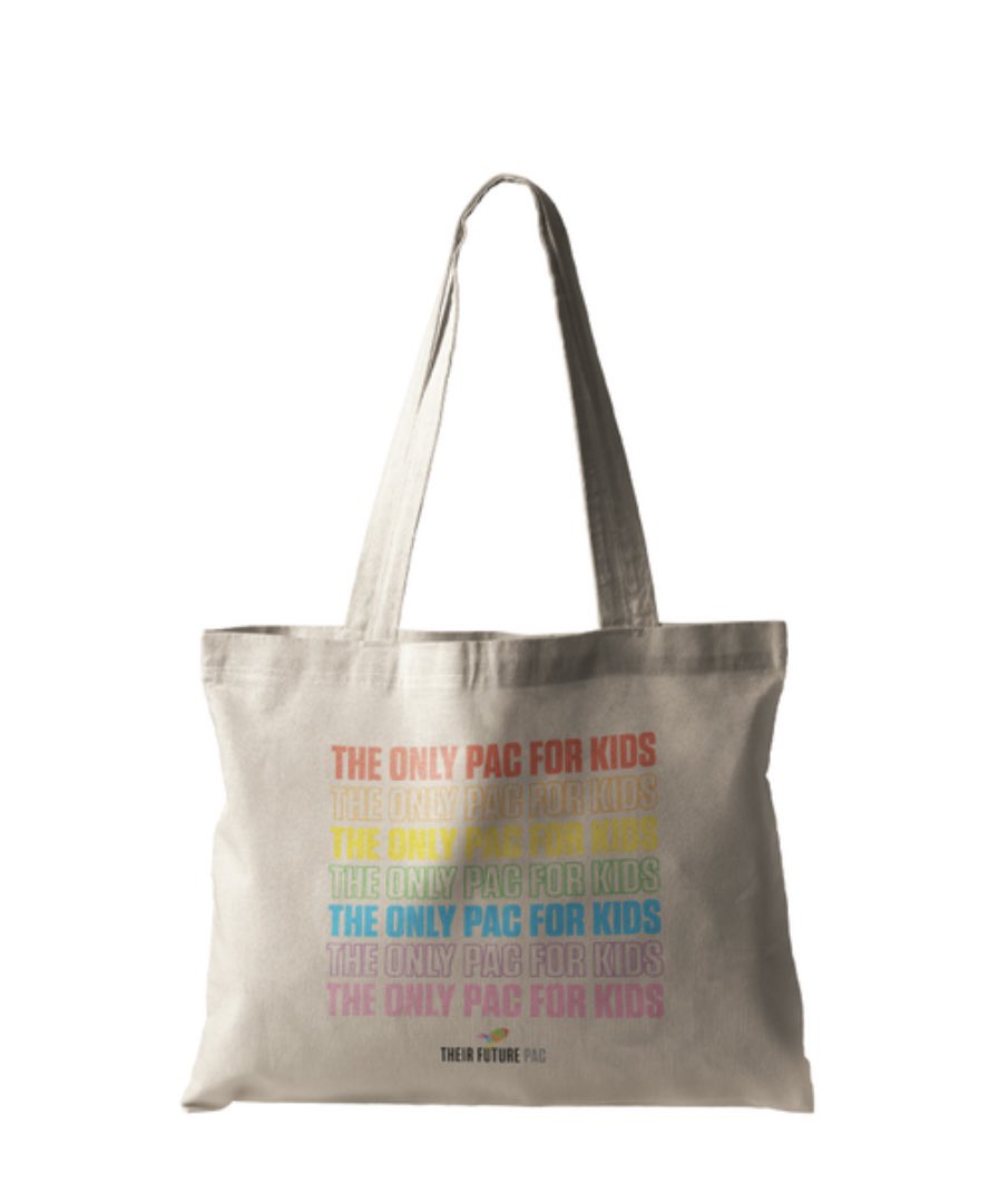 New merch drop for @Their__Future!! Perfect tote in time for conference season #medtwitter store.theirfuturepac.org/the-only-pac-f…￼