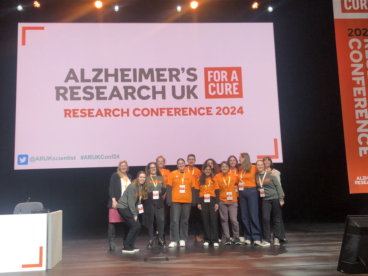 This is what hard work and dedication looks like. The @AlzResearchUK team have worked their socks off to plan and deliver #ARUKConf24 and I couldn’t be prouder! Liverpool has been brilliant and can’t wait to see you all next year in Birmingham 🧡