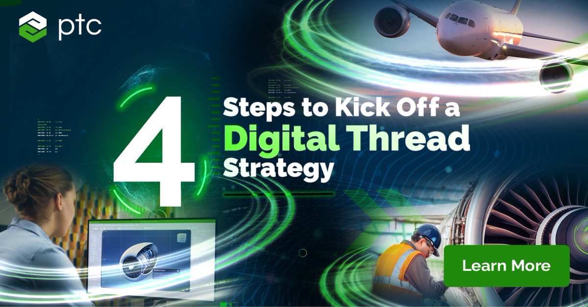 While product companies are investing billions in DX annually, a KPMG survey found that half haven’t realized their value. How can a company overcome this? A #DigitalThread strategy. Implementing one can get complex. Discover how to kick one off: ptc.co/miLN50QNY2A