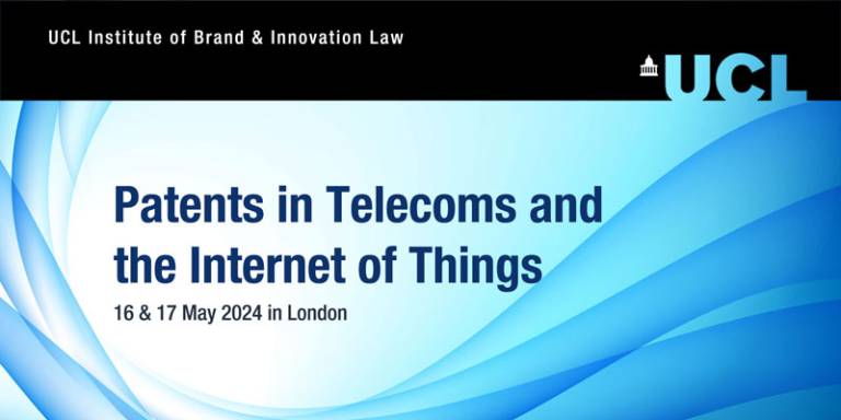 Don't miss out on the early bird discount for the IBIL Patents in Telecoms conference at Senate House, London on 16-17 May. Full details: ucl.ac.uk/laws/events/20…
