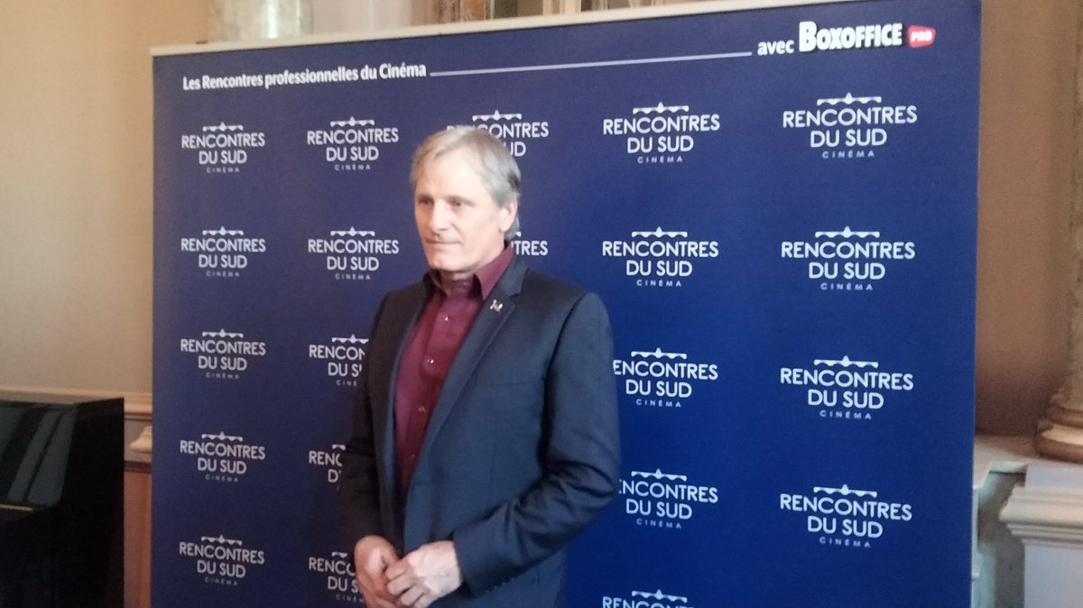 This is the star en question : Mr #viggomortensen en Q&amp;R très confidentielle et privilégiée pour la promotion de son film Jusqu'au bout du monde aux <a href="/RencontresduSud/">Rencontres du Sud</a> #avignon
