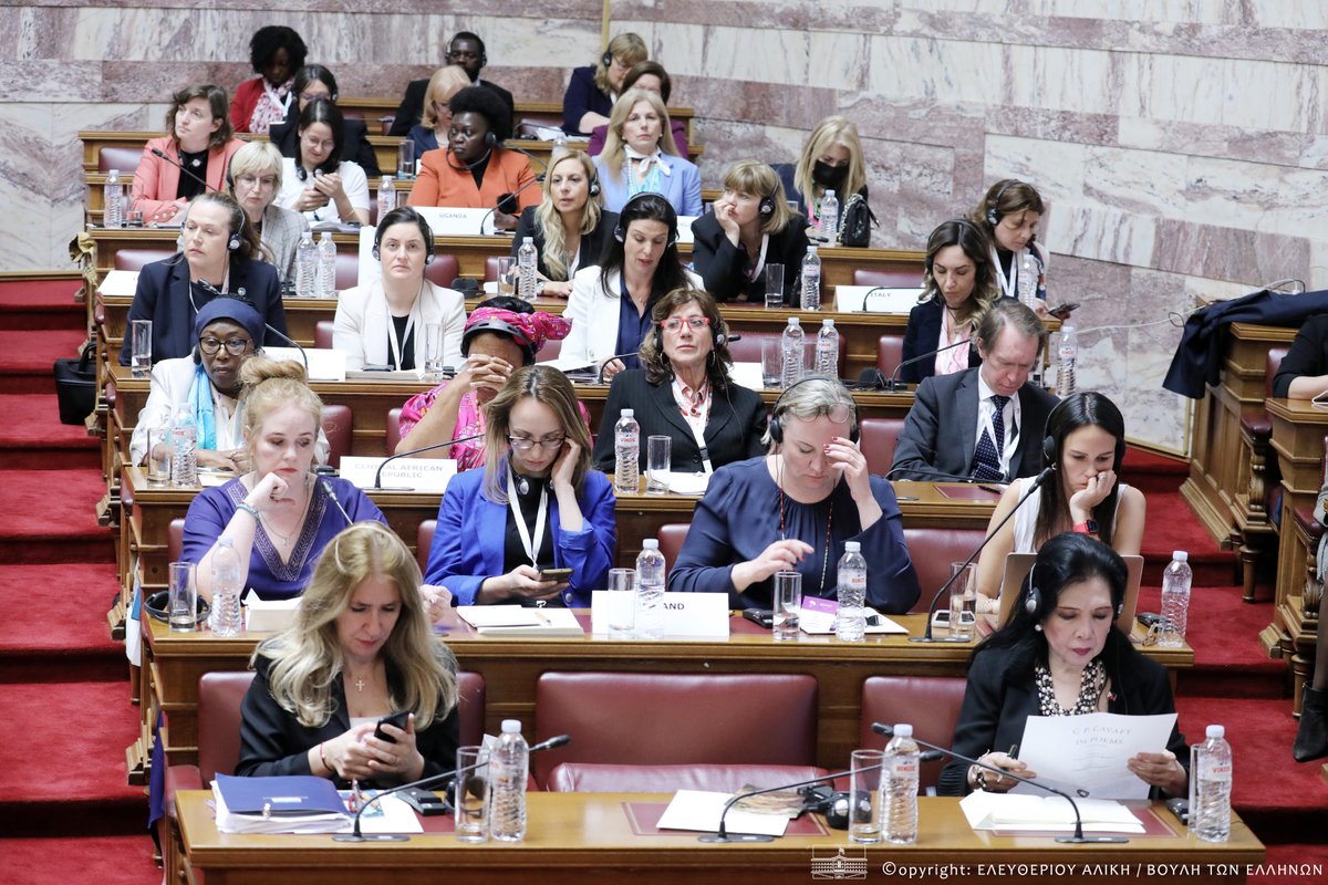 Parliament_GR's tweet photo. Χαιρετισμός του Προέδρου της Βουλής των Ελλήνων στη Σύνοδο Κορυφής του Δικτύου Γυναίκες Πολιτικοί Ηγέτες (@WPLeadersOrg - WPL)
Δελτίο Τύπου: https://t.co/AaxJRDayhN
#hellenicparliament #parliamentgr #Βουλή #ΒουλήτωνΕλλήνων #WPL #WPLSummit2024 https://t.co/8tn8f45Dq3