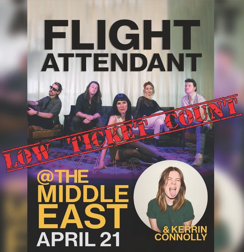 ATTN: Low tickets 🚨 for our show in Boston on April 21st! Get em while you can 😅