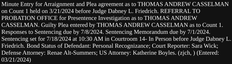 sfoguj's tweet photo. Plea accepted. Sentencing 7/18. https://t.co/DYyoZOgi9O