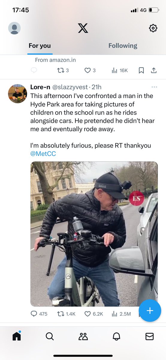 bobbie477's tweet photo. @MikeyCycling hi concerned think you should know about this account - it’s defamatory 😳 https://t.co/ALhRfD8Xw0