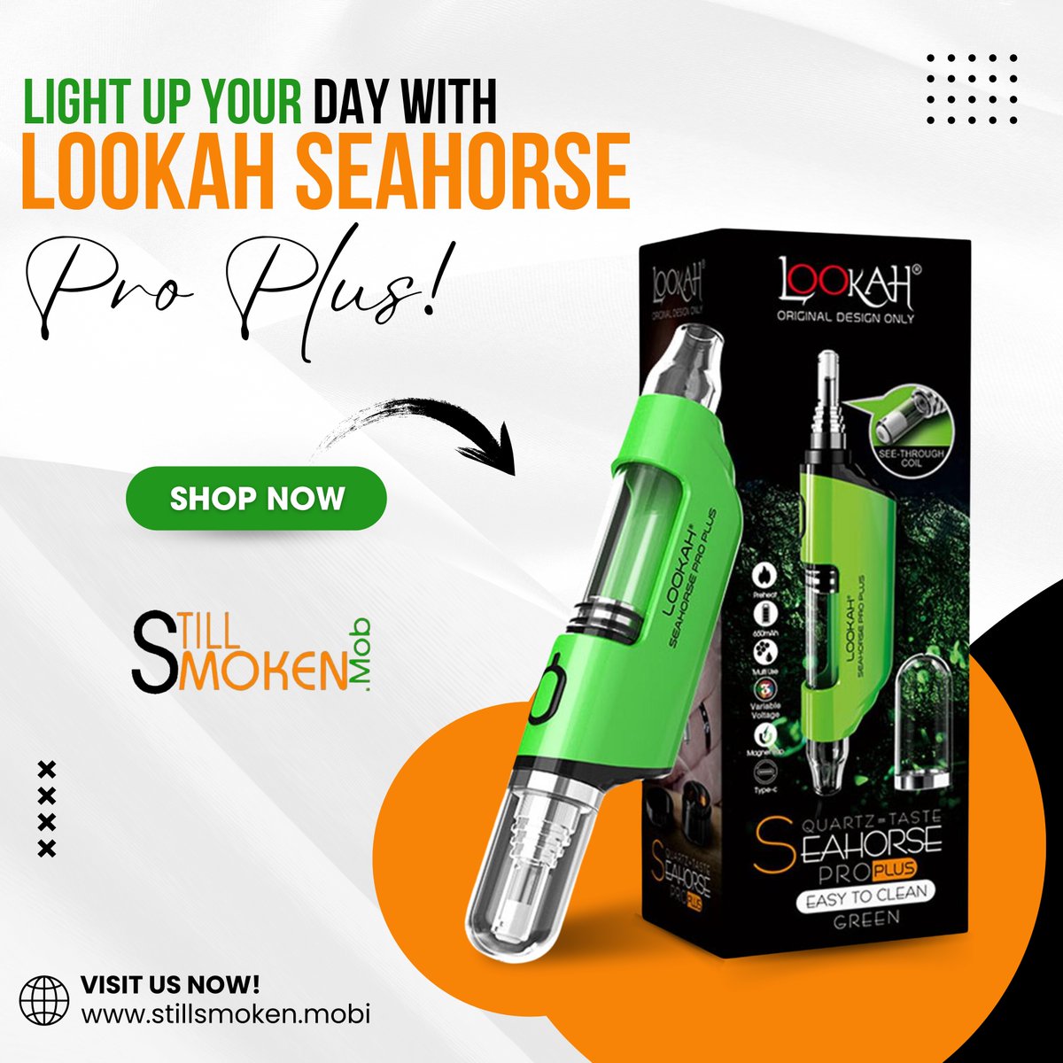 🌟 Turn your vaping sessions into a party with Lookah Seahorse Pro Plus! 🎉 Its sleek design and powerful performance will have you dancing in clouds of delicious vapor!

#lookahseahorseproplus #vapeparty #clouddancing #sleekvaping #powerfulperformance #compactvape #vapecompanion