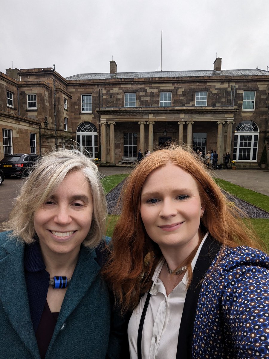 We were delighted to be invited to Hillsborough Castle today, for an event with the Queen's Reading Room and @ArtsCouncilNI celebrating Northern Irish poetry. Children first encounter poetry as nursery rhymes and rhythmic stories - you can never be too young to enjoy poetry!
