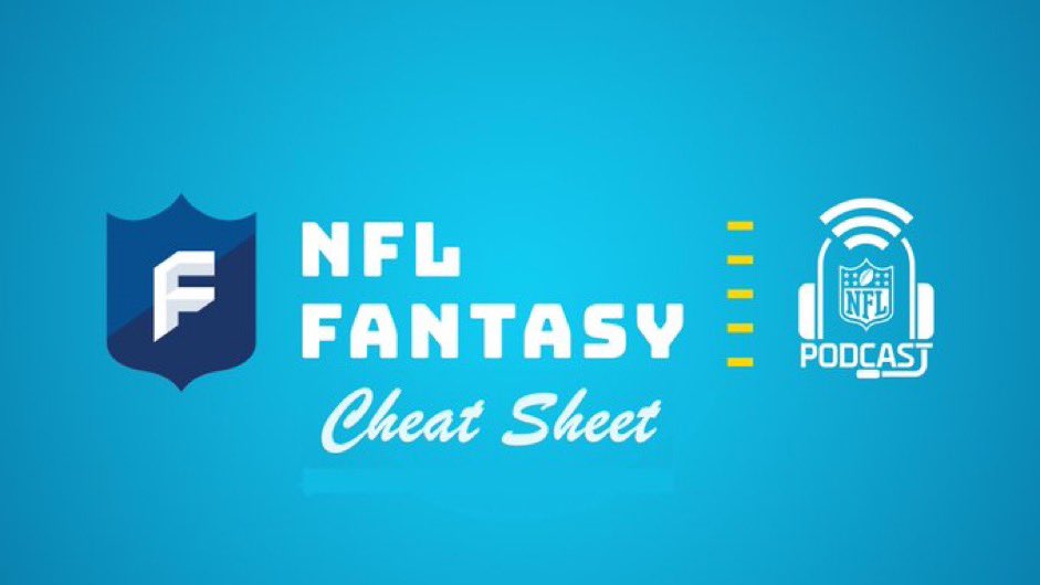 Coming up...the latest edition of the NFL Fantasy Cheat Sheet. Tap in for our live stream!