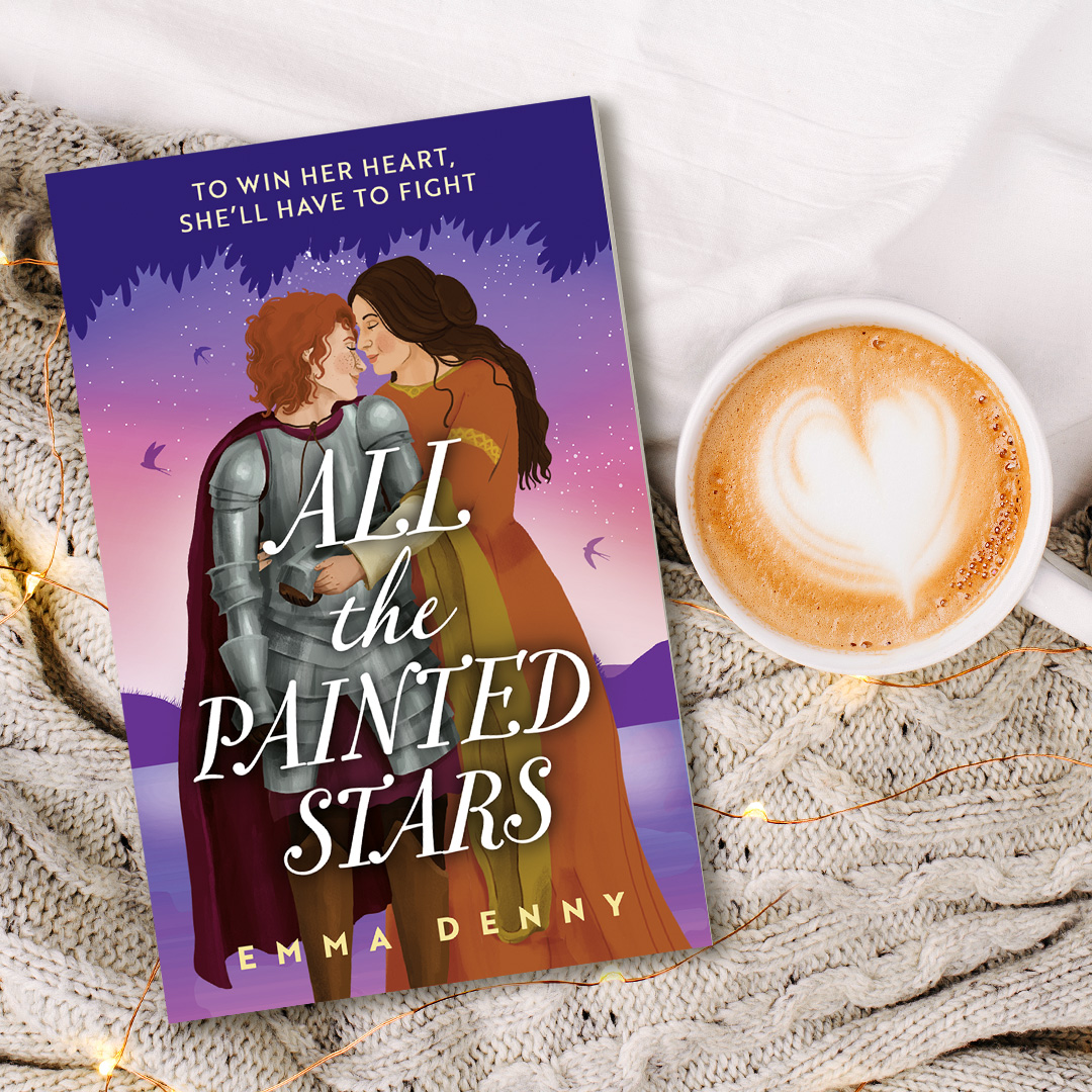 From the author of #OneNightInHartswood comes a dazzling queer historical romance ✨ 💜 Friends to lovers 💜 Fighting for love 💜 True love’s kiss 💜 Secret identities #AllThePaintedStars by @Emma_denny_ is out in one week! Find out more: ow.ly/25Iv50QR6tj