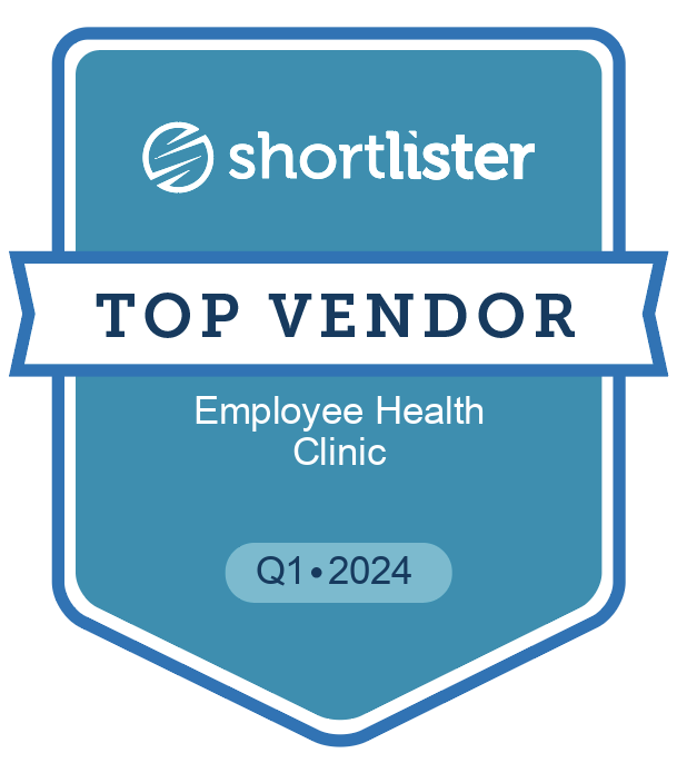 Radish Health recognized as Top Vendor for Employee Health Clinics by <a href="/myshortlisterHC/">Shortlister</a>! Our affordable employee health clinics paired with our virtual platform earned us this recognition. Thanks to our incredible team, clients, and partners for prioritizing workplace wellness.