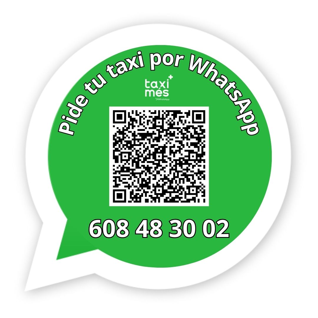 TaximesCubelles's tweet photo. CAT: Nou servei per sol·licitar o reservar el taxi des del servei de missatgeria WhatsApp.
Enregistra aquet telèfon a la teva agenda +34 608 48 30 02 o desa aquest codi QR. https://t.co/MuAMk5DrYI