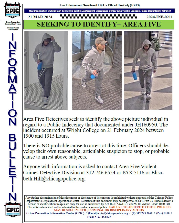 Chicago Police Area 5 Detective Division tweet media