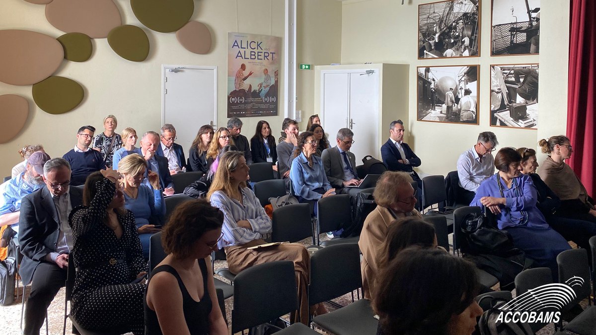 Today at #MOW2024, #ACCOBAMS, @OceanCare & #WeAreMéditerranée present and tackle maritime traffic‘s impact on marine life, showcasing the #NETCCOBAMS platform for monitoring vessels in critical areas. #ShipStrikes #CetaceanConservation
