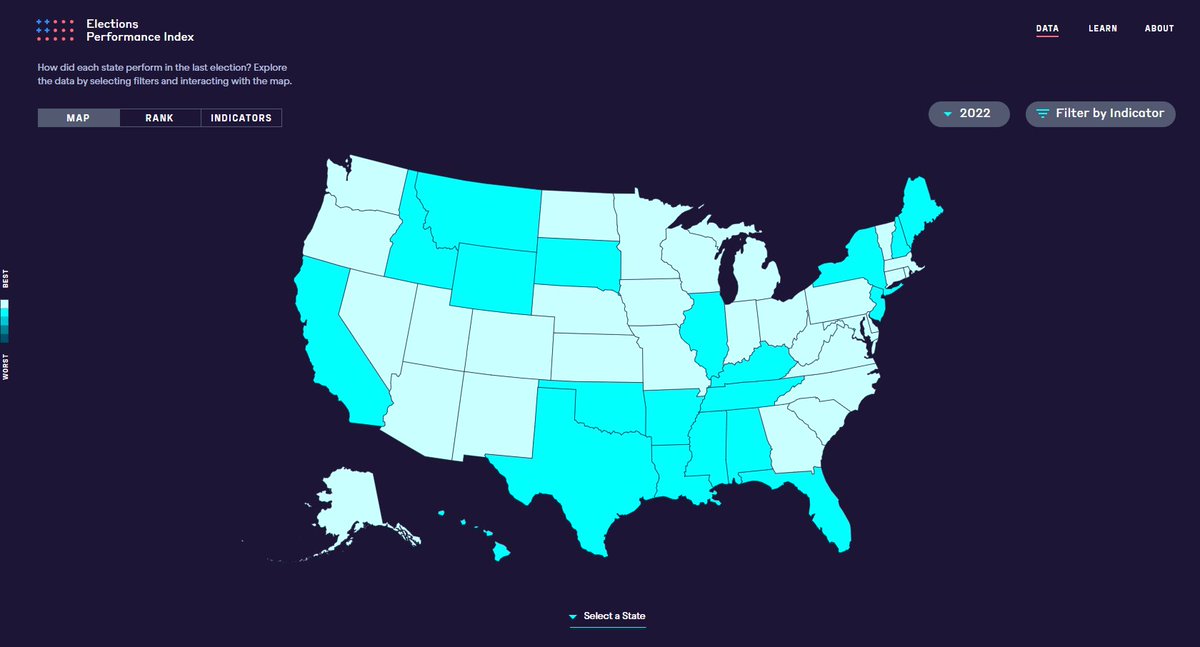 The Elections Performance Index has just been updated to reflect the 2022 election. Check it out. @MITelectionlab elections.mit.edu