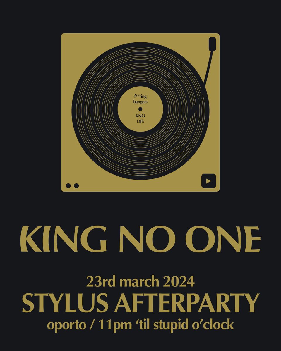 KNO back in the mix Saturday night after our fire set at Stylus @Oportobar oh god yes 👍