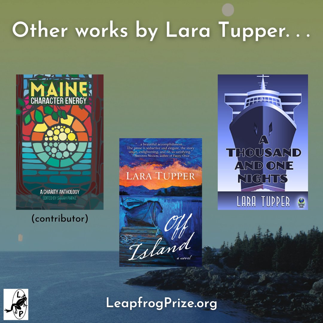 In 2019 @LaraTupper won the #LeapfrogGlobalFictionPrize with her short story collection 'Amphibians'!

There is still time to be a 2024 #LGFPrize winner and have your book published! Learn more and submit your full manuscript to the prize today: LeapfrogPrize.org/contest
#Writers