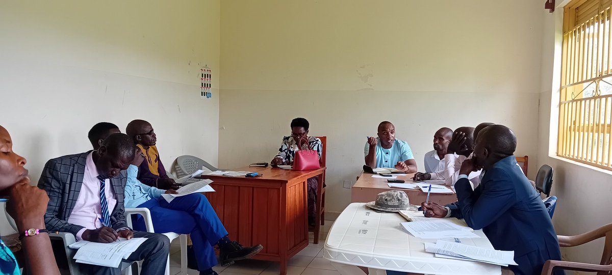 Isingiro District Education, Health and Community Based Services Standing committee sat today, 21.03.2024, to discuss and review departmental progress reports from Q1-Q3. In the same meeting, the committee was educated about the upcoming Yellow Fever vaccination campaign