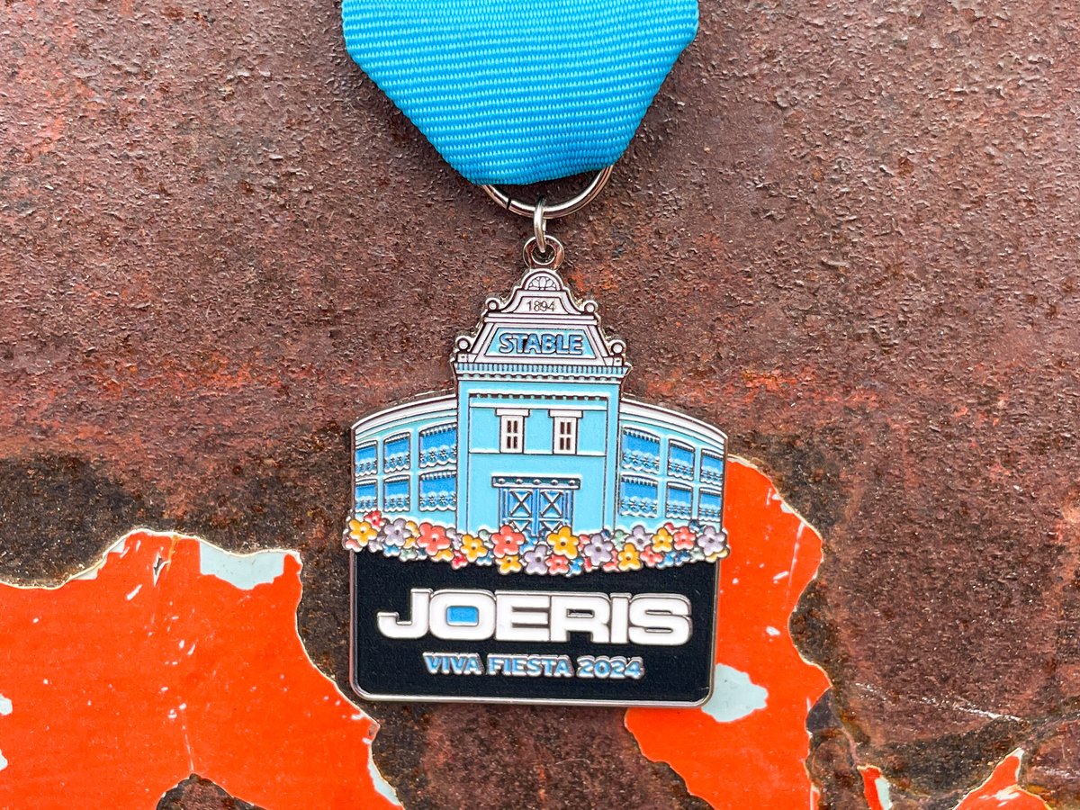 Can you guess where this photo was taken? 📸 We are running low on Fiesta medals! $5 recommended donation at the Joeris San Antonio office. All proceeds go towards the Joeris Charitable Foundation. bit.ly/3V4IspM #Fiesta2024 #JoerisGC @FiestaSA @HistoricPearl