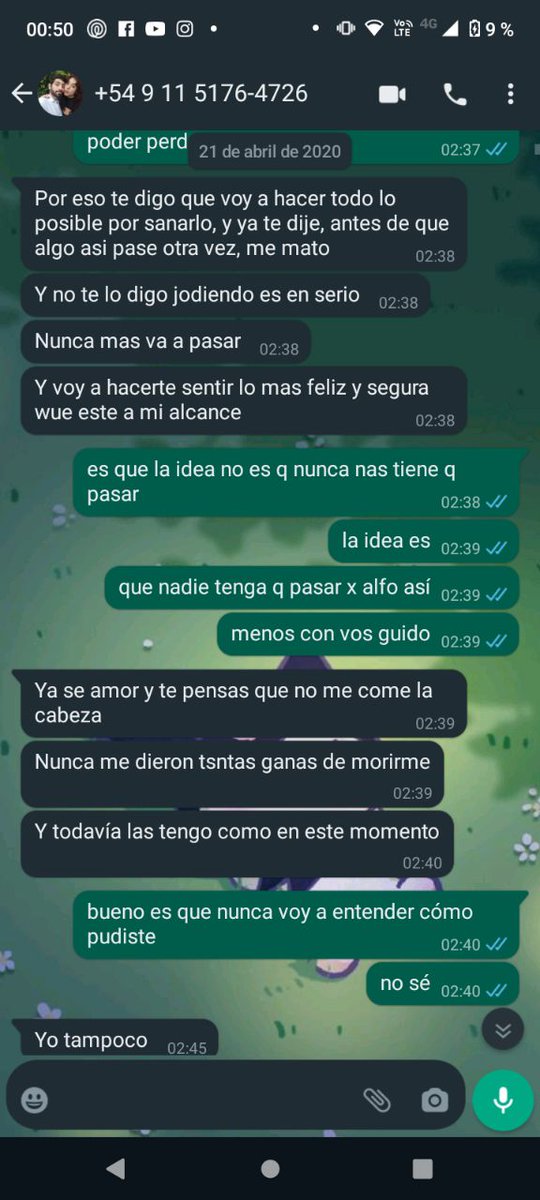 GiulyAgus's tweet photo. Parte de chats que encontré, se que hay muchos más, pero me hace mal recordar tantas otras cosas https://t.co/AAyuskPUfs