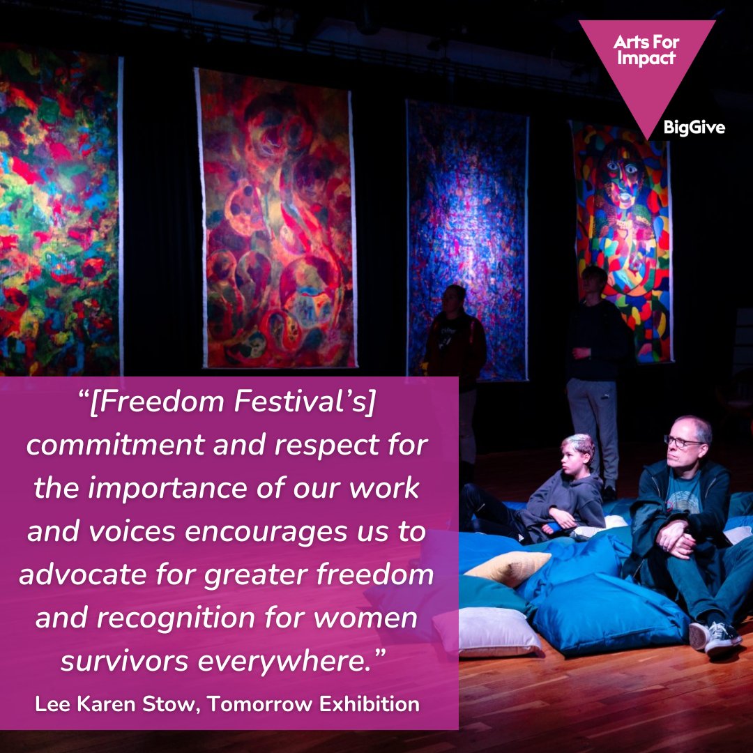 Our history is rooted in Hull, but what does freedom mean now? With funding we can continue tackling issues affecting our communities through performance, exhibition, and installation, and your donation can help! Donate here - bit.ly/3IxMvn6 #artsforimpact @biggive