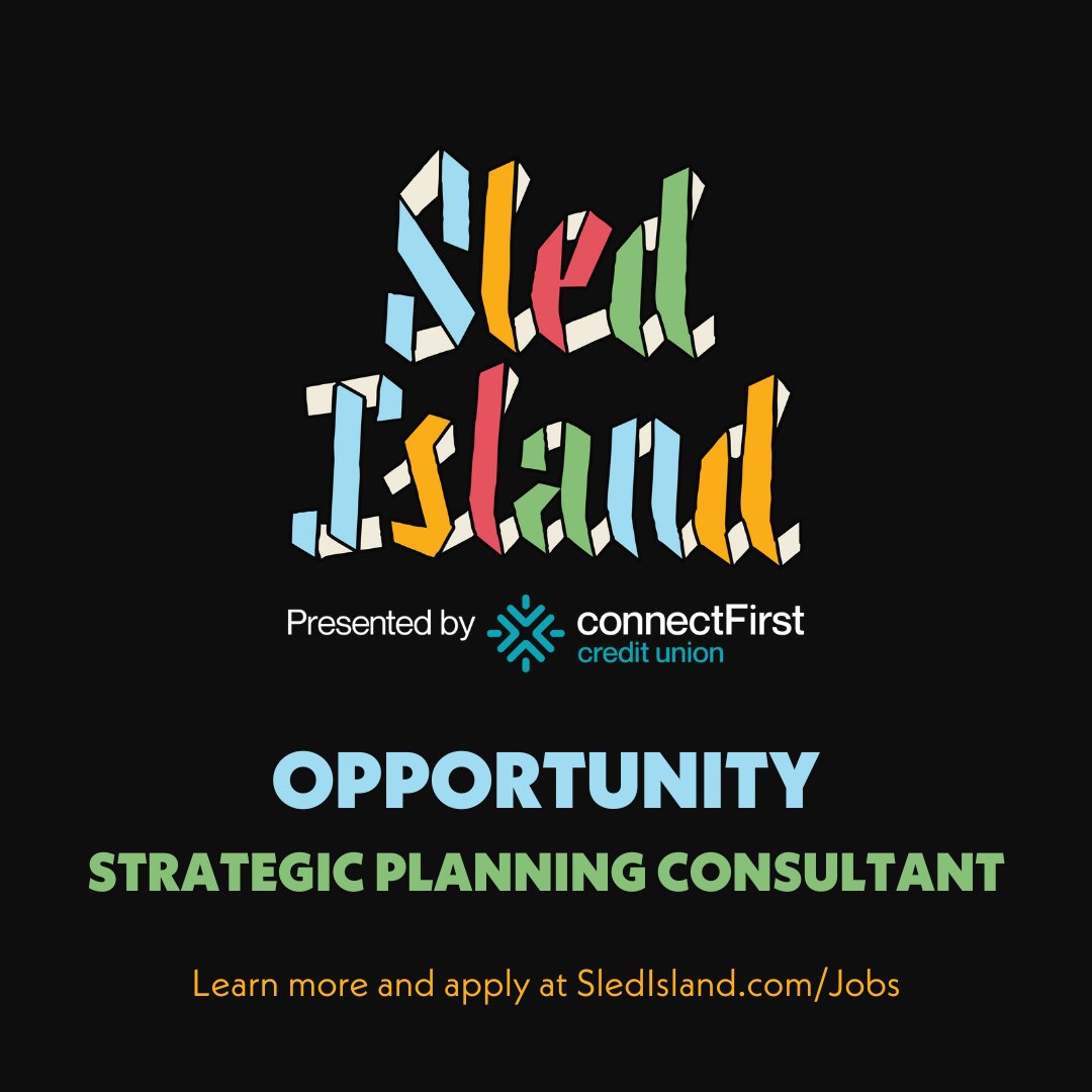 Sled Island has issued an RFP to help us roadmap strategic growth and shape the future of Sled Island, and we’re seeking a Strategic Planning Consultant or Consulting Firm to take on the task! Express your intent to submit by March 25 at 5pm MDT. Visit SledIsland.com/Jobs.