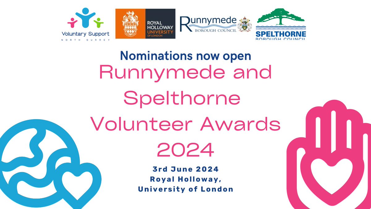🏆 We are delighted to announce that nominations for this year’s Runnymede and Spelthorne Awards are now open! For more information including the award categories and the nomination form, follow this link👉ow.ly/pGlo50QYP9J