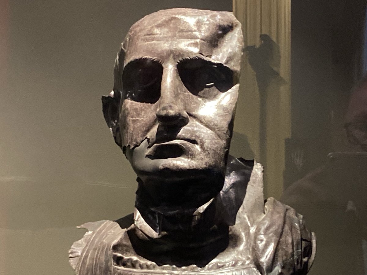 Marlon Brando in ancient Rome? Statue in British Museum exhibition on Roman army.