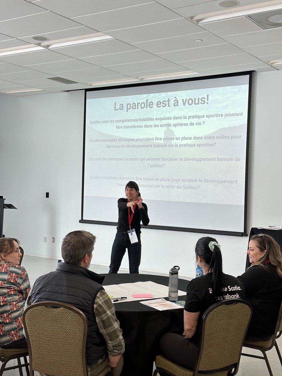SportForLife_'s tweet photo. Discover the key to fostering psychosocial development in sports and outdoor activities with Isabel Blouin. Unpack stakeholder roles, responsibilities, and challenges. Join the discussion at #S4LSummit. #MentalHealth https://t.co/CFLBeOcuAv